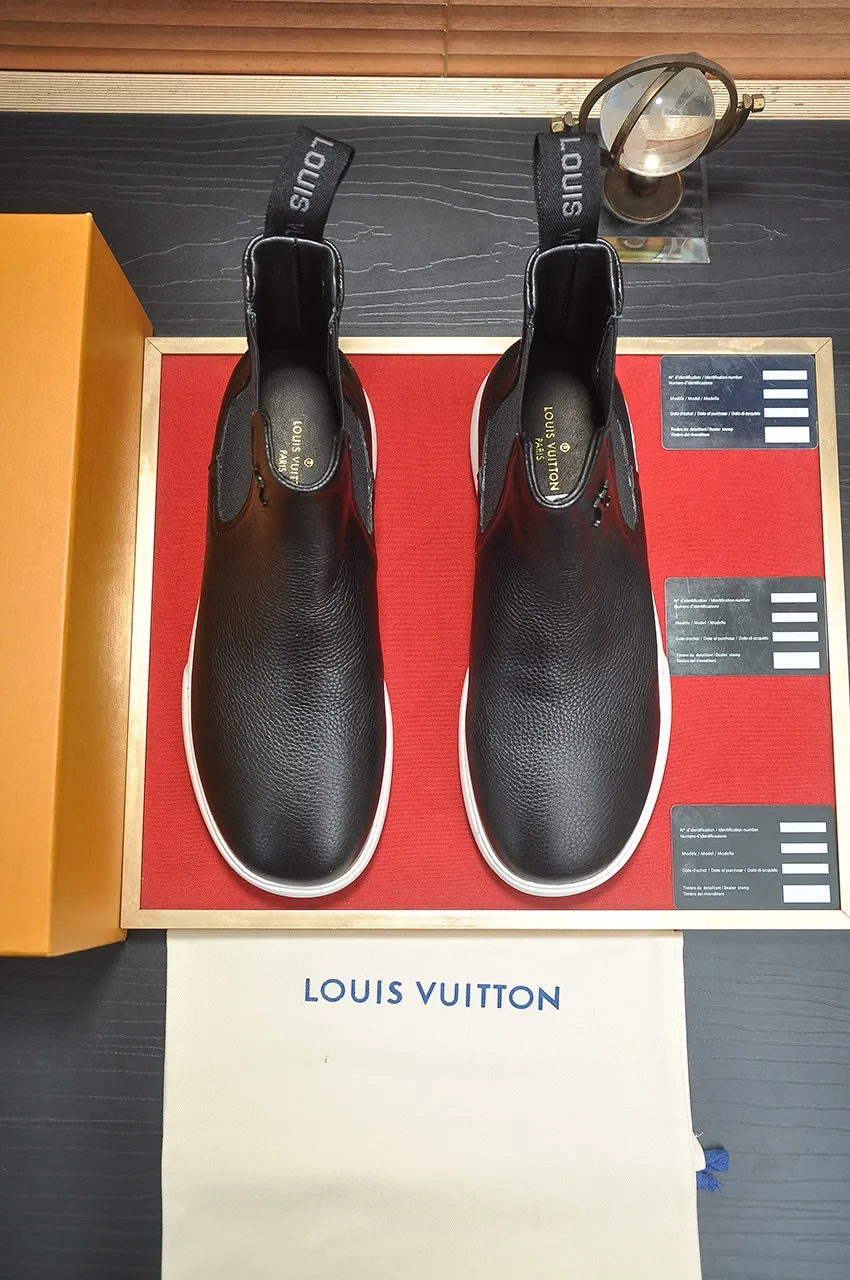 Men's men's shoes 💰740💶[LOUIS VUITTON] (original order) new style 🍀LV Louis Vuitton * - top version of LV classic trendy shoes! Made of imported original cowhide, water-dyed cowhide lining, and original wear-resistant rubber foam outsole! High quality products! Code number 39-45 (45 customized)